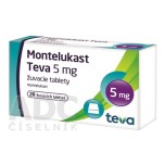 Монтелукаст Тева 5 мг, 28 таблеток